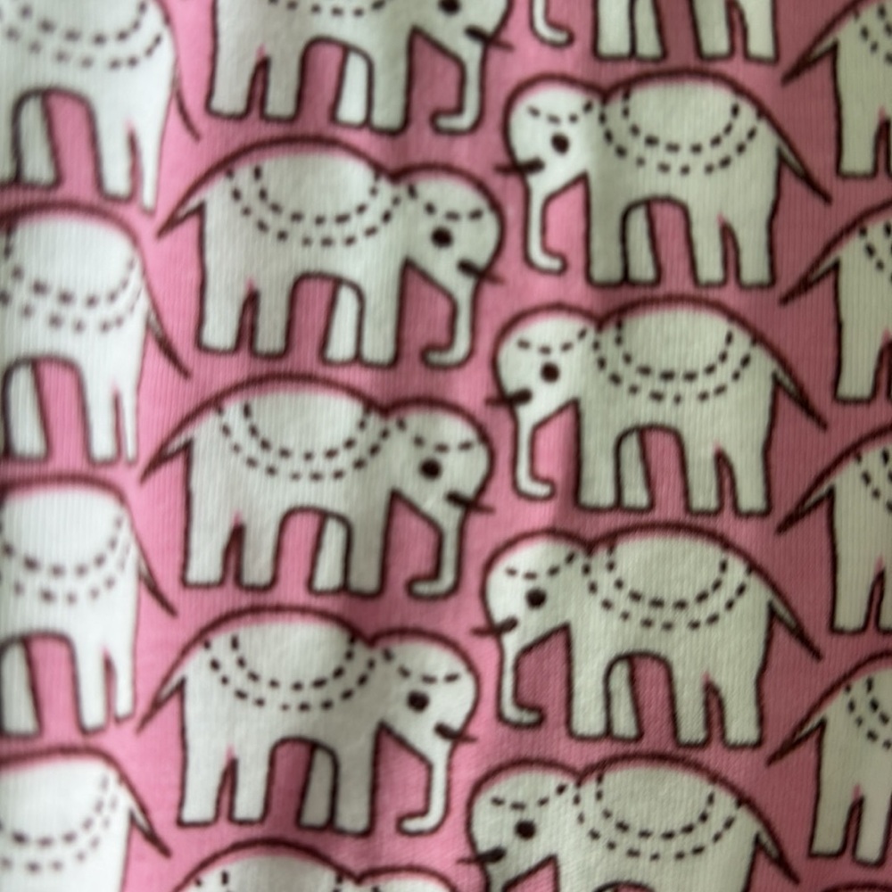 Roller Rabbit Pajama Pants Hathi Print - image 2